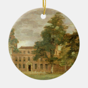 Westhäuschen, OstBergholt (Öl auf dem Papier Keramik Ornament