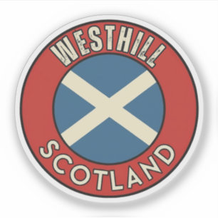 Westhill, Schottland Aufkleber