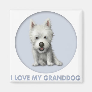 Westhochland Terrier Granddog Magnet