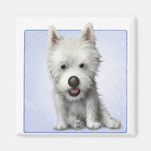 Westhochland Terrier Magnet