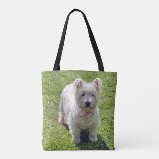 Westhochland Terrier Tasche (Rückseite)