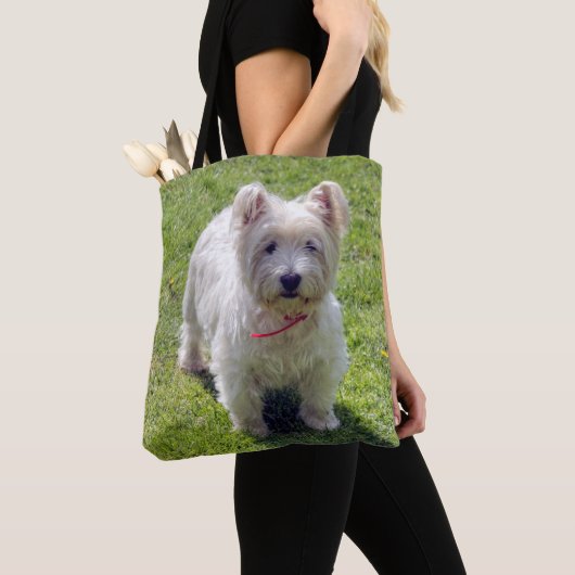 Westhochland Terrier Tasche (Von Nahem)