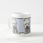 Westhochland-Terrier-Tasse Kaffeetasse (Vorderseite Links)