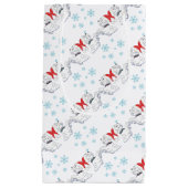 Westhochland-Terrier-Weihnachtsverpackung Kleine Geschenktüte (Vorderseite)