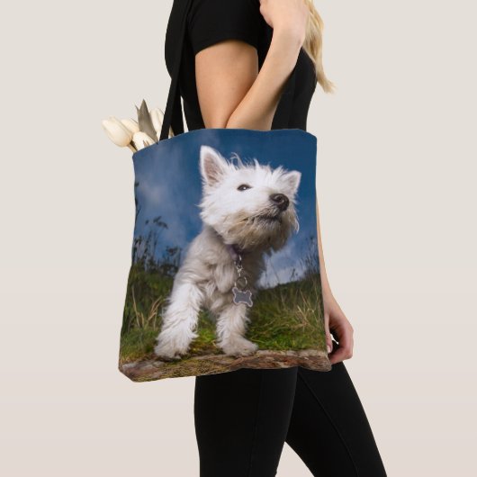 Westhochland-Terrier-Welpe Tasche (Von Nahem)