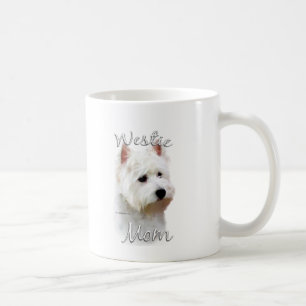 Westhochland-weißer Terrier-Mama 2 Kaffeetasse