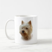 Westhochland weißes Terrier Kaffeetasse (Links)