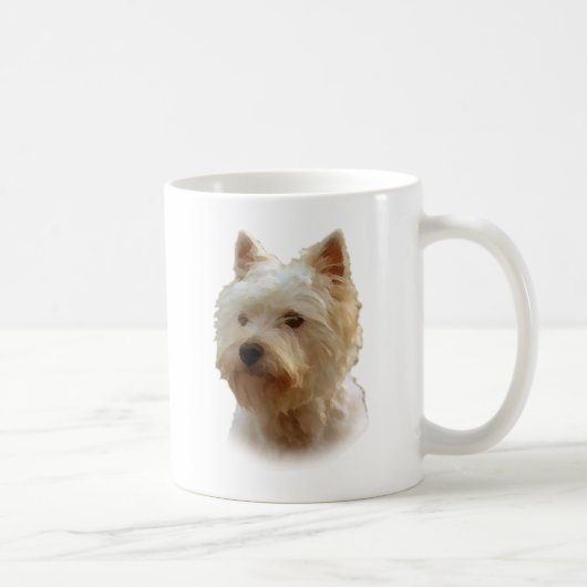 Westhochland weißes Terrier Kaffeetasse (Rechts)