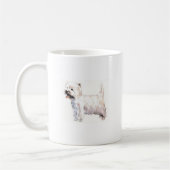 Westhochland weißes Terrier Westie Kaffeetasse (Links)