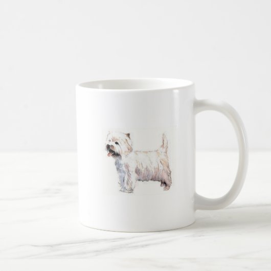 Westhochland weißes Terrier Westie Kaffeetasse (Rechts)