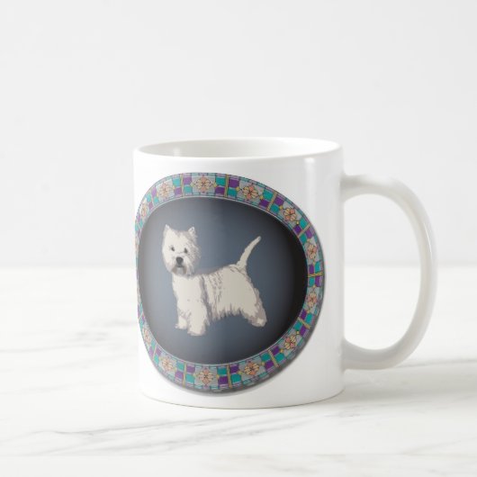 Westhochland WhiteTerrier Tasse (Rechts)