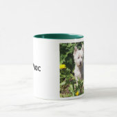 Westie 11 Unze-Wecker-Tasse A Tasse (Zentrum)