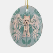 Westie Angel Christmas Ornament (Rechts)