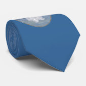 Westie Angel Krawatte (Gerollt)