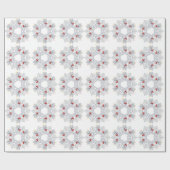 Westie Angel Snowflake Geschenkpapier (Flach)