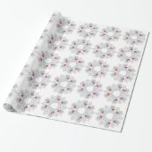 Westie Angel Snowflake Geschenkpapier (Ungerollt)