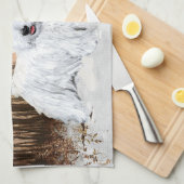 Westie bei Twilight Handtuch (Viertel Falte)