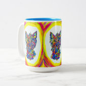 Westie BG Liebe Tasse (Vorderseite Links)