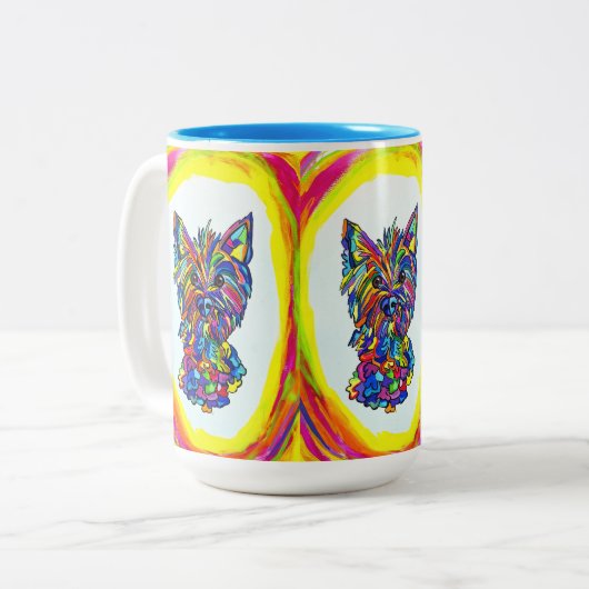 Westie BG Liebe Tasse (Vorderseite Links)