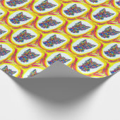 Westie BG Wrapping Paper Geschenkpapier (Ecke)