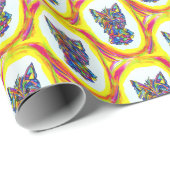 Westie BG Wrapping Paper Geschenkpapier (Rolleneckpunkt)