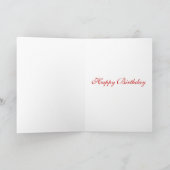 Westie "Birthday" Card Karte (Innenseite)