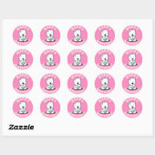 Westie BIRTHDAY KiniArt Stickers (Blatt)