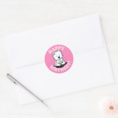 Westie BIRTHDAY KiniArt Stickers (Umschlag)