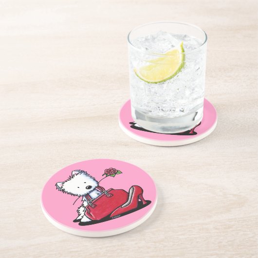 Westie Bits O' Heaven Untersetzer (Seite)