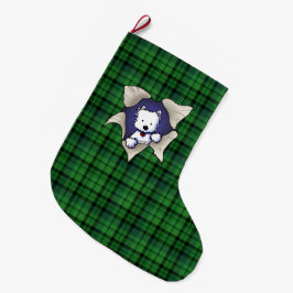 Westie BLAST Christmas Strumpf Großer Weihnachtsstrumpf