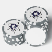 Westie BLAST White Poker Chips (Stapel)