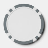 Westie BLAST White Poker Chips (Rückseite)