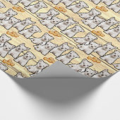 Westie-Boards Geschenkpapier Packpapier (Ecke)