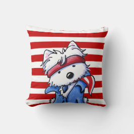 Westie Boss American MoJo Pillows Kissen