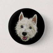 Westie Button (Vorderseite)