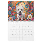Westie Calendar 2024 Kalender (Feb 2026)