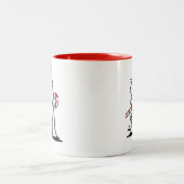 Westie Candy Cane Süsse Tasse (Mittel)