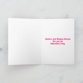Westie Card zum Valentinstag Feiertagskarte (Innenseite)