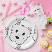 westie Cartoon head.png Pappteller (Party)