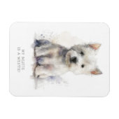 Westie Cheeky Gift Magnet (Horizontal)