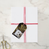 Westie Christmas Geschenkanhänger (Mit Garn)