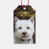 Westie Christmas Geschenkanhänger (Vorderseite)