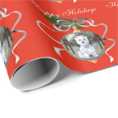 Westie Christmas Geschenkpapier (Rolleneckpunkt)