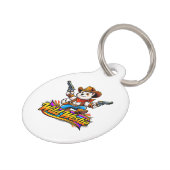 Westie-Cowboy-Hundepersonalisierung-ID-Anhänger - Haustiermarke (Seite)