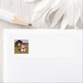 Westie Cowboy Return Address Label (Insitu)