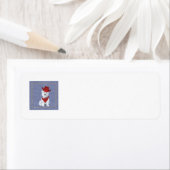 Westie Cowboy Return Address Label (Insitu)