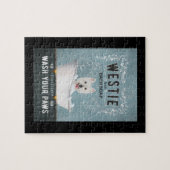 Westie Dog Bath Soap West Highland White Terrier Puzzle (Horizontal)