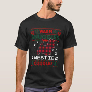 Westie Dog Christmas Pajama Shirt Ugly Christmas S