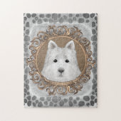 Westie Dog Puzzle (Vertikal)