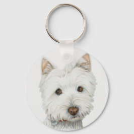 Westie Dog Schlüsselanhänger